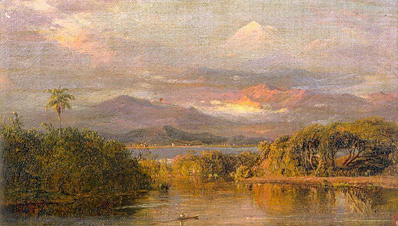 Frederic Edwin Church Mount Chimborazo China oil painting art